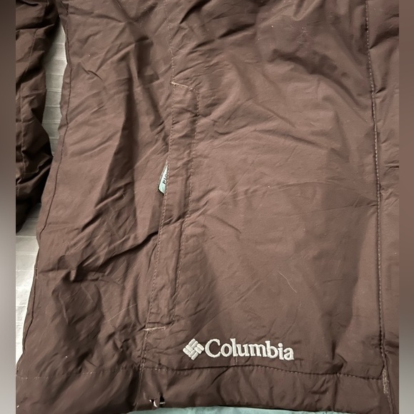 COLUMBIA Interchange 3 in 1 Women OMNI-TECH Waterproof Windproof Jacket Size S - Picture 4 of 8